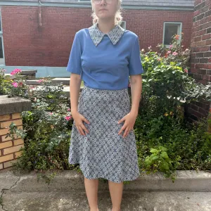 1960s/70s handmade color block dress