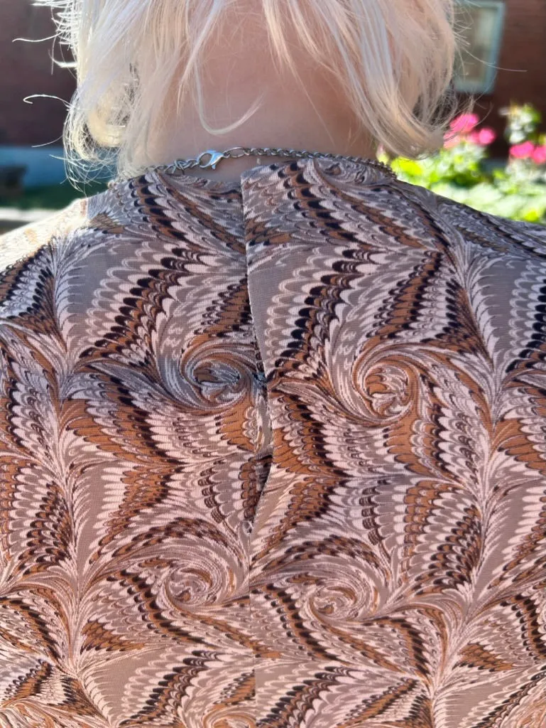1970s handmade dress