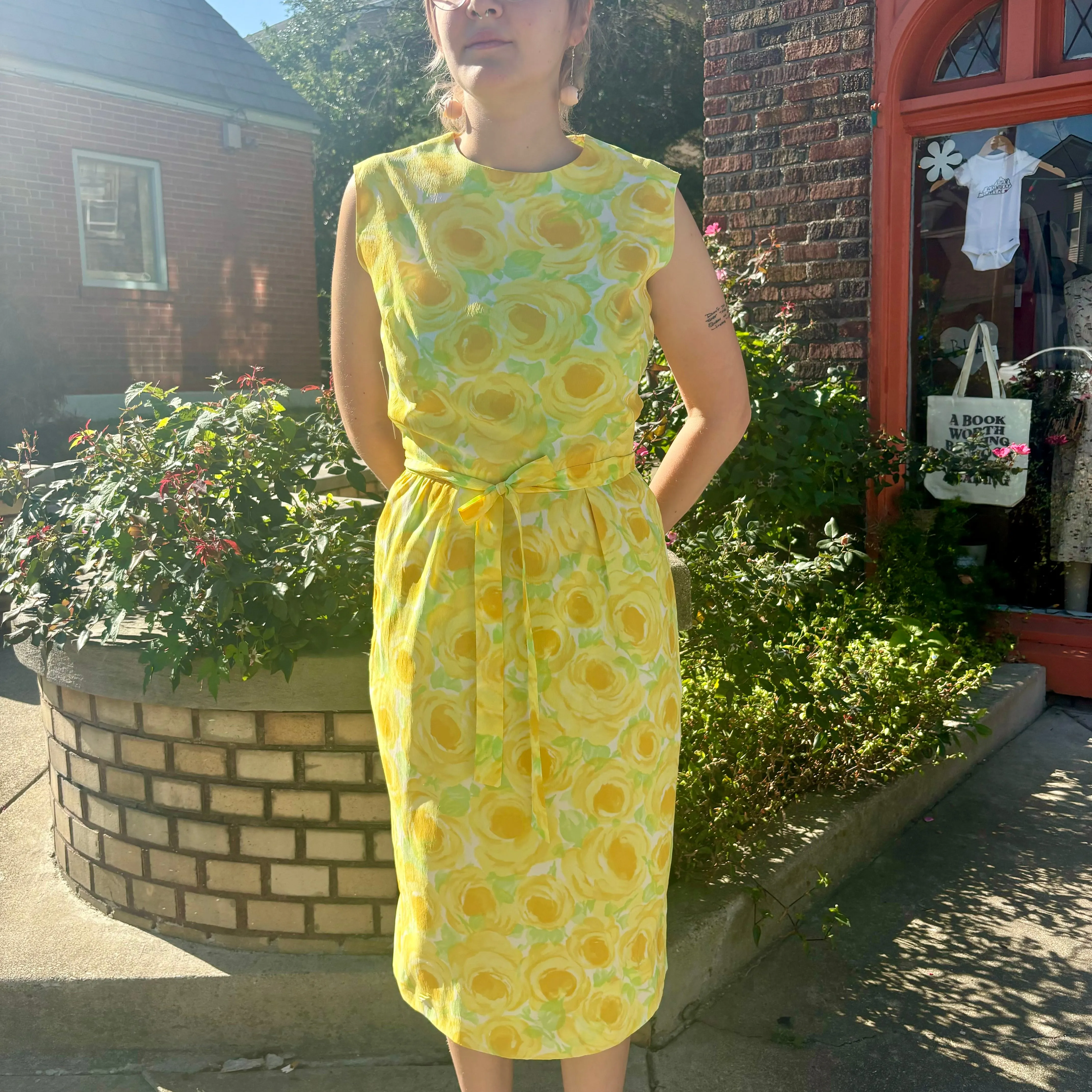 50s Handmade Floral dress