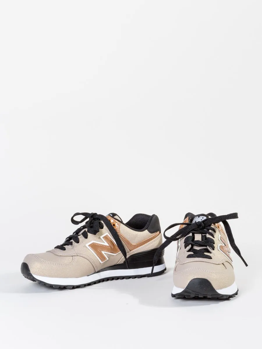 574 sneaker - copper/champagne