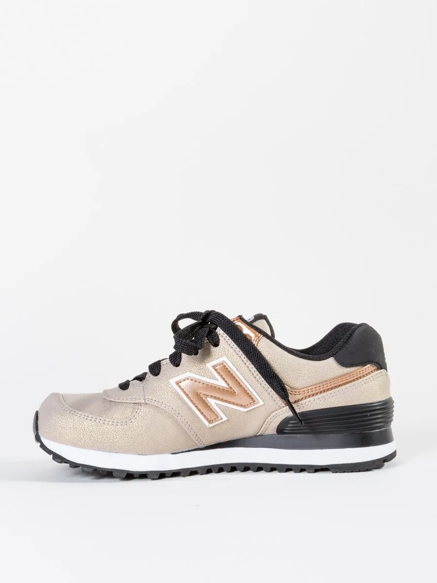 574 sneaker - copper/champagne