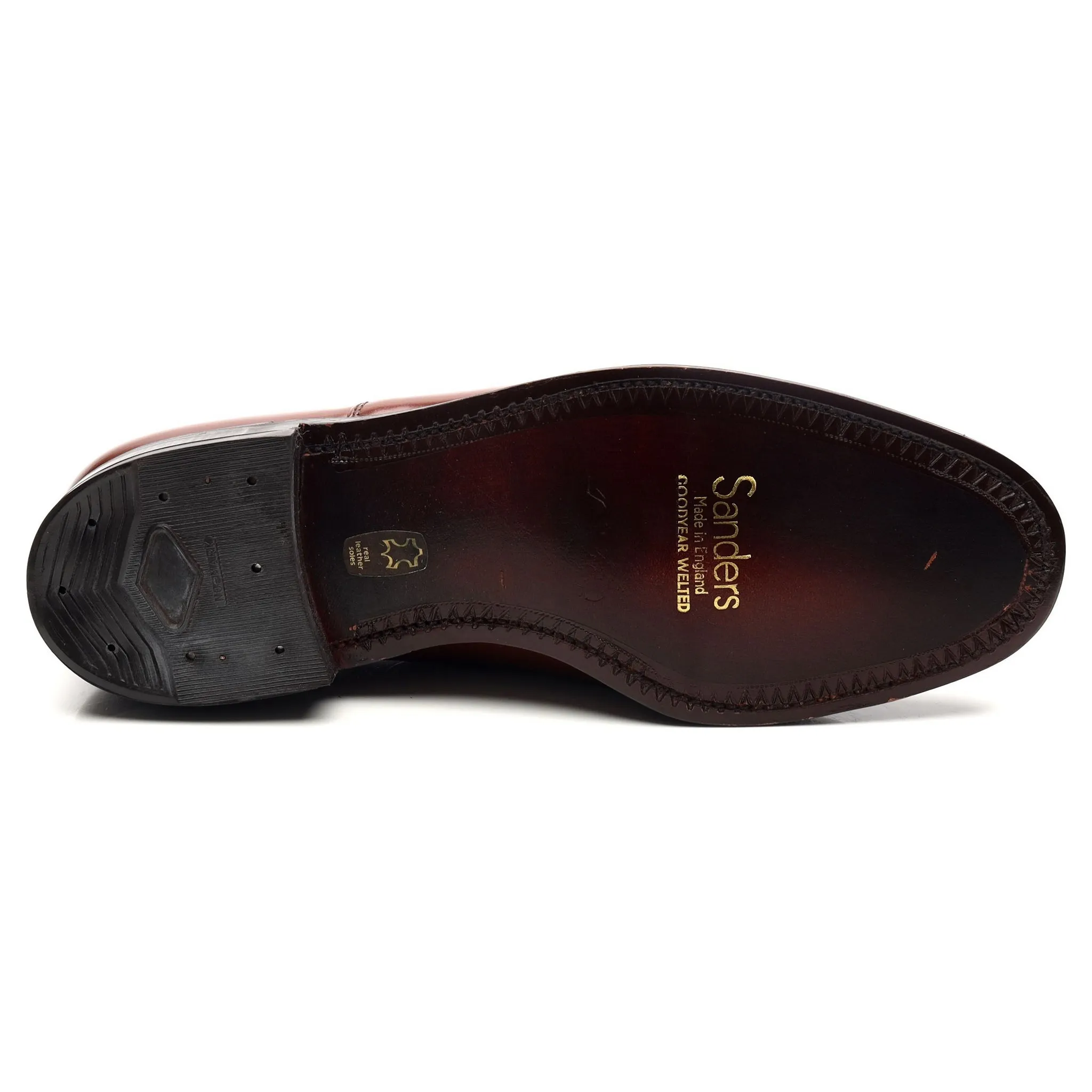 '9802/T' Brown Leather Oxford UK 7