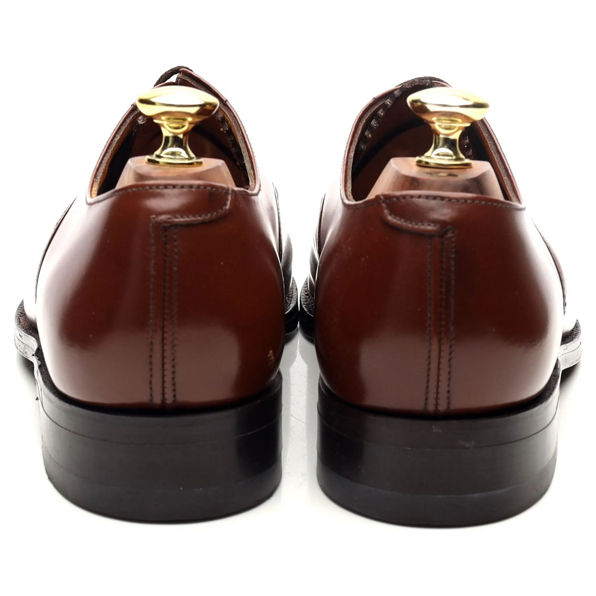 '9802/T' Brown Leather Oxford UK 7