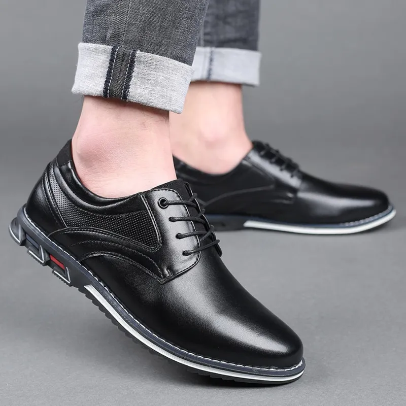 Abraham | Men's Orthopedic Lace-Up Dress Shoes | Arch Support