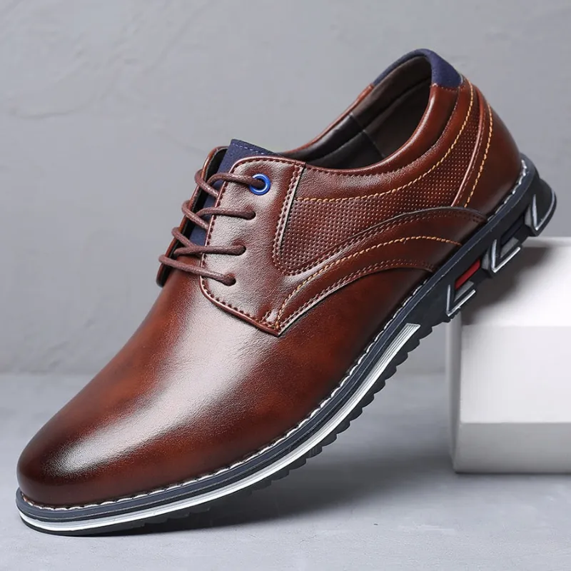 Abraham | Men's Orthopedic Lace-Up Dress Shoes | Arch Support