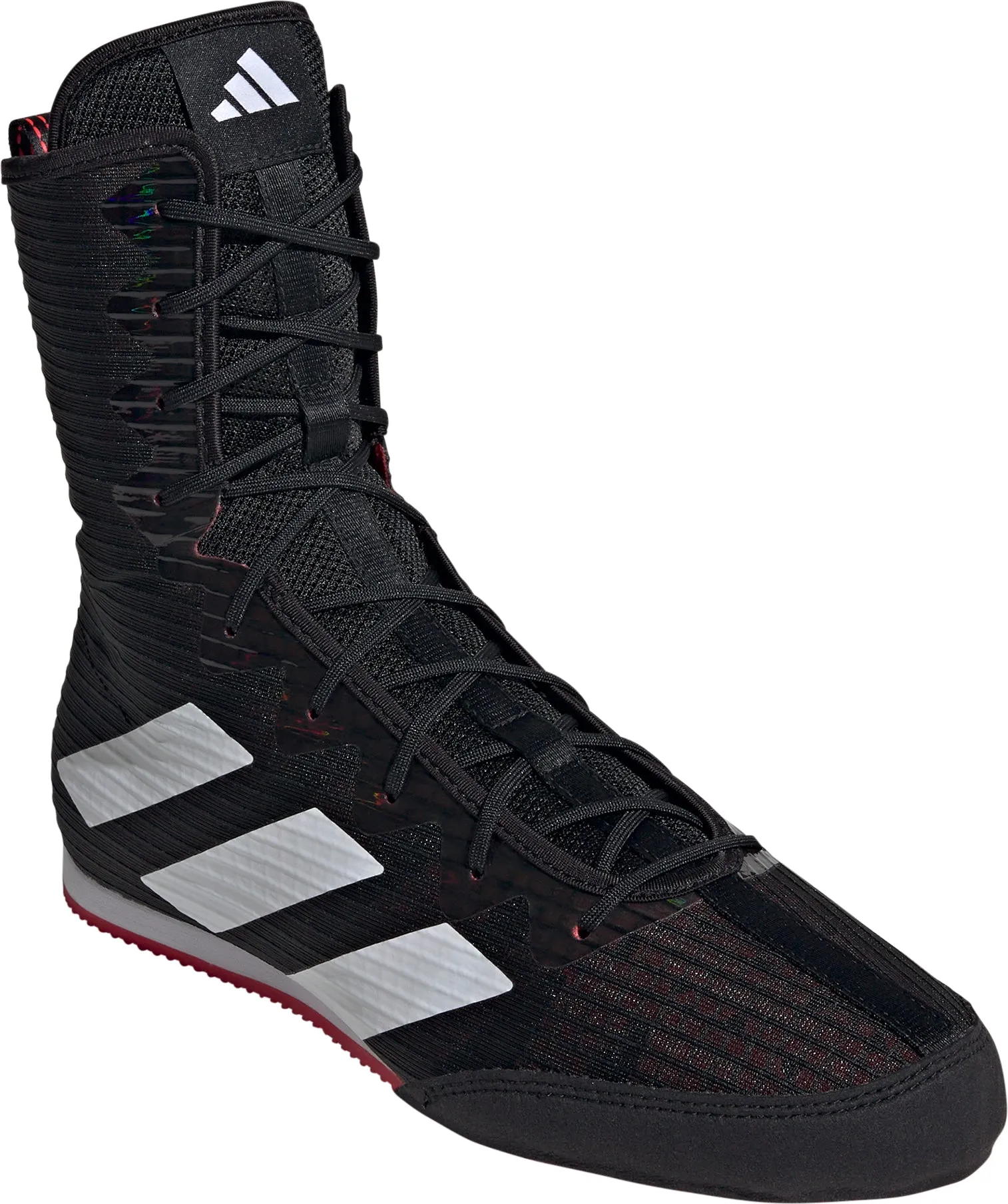 adidas Box Hog 4 Mens Boxing Shoes - Black