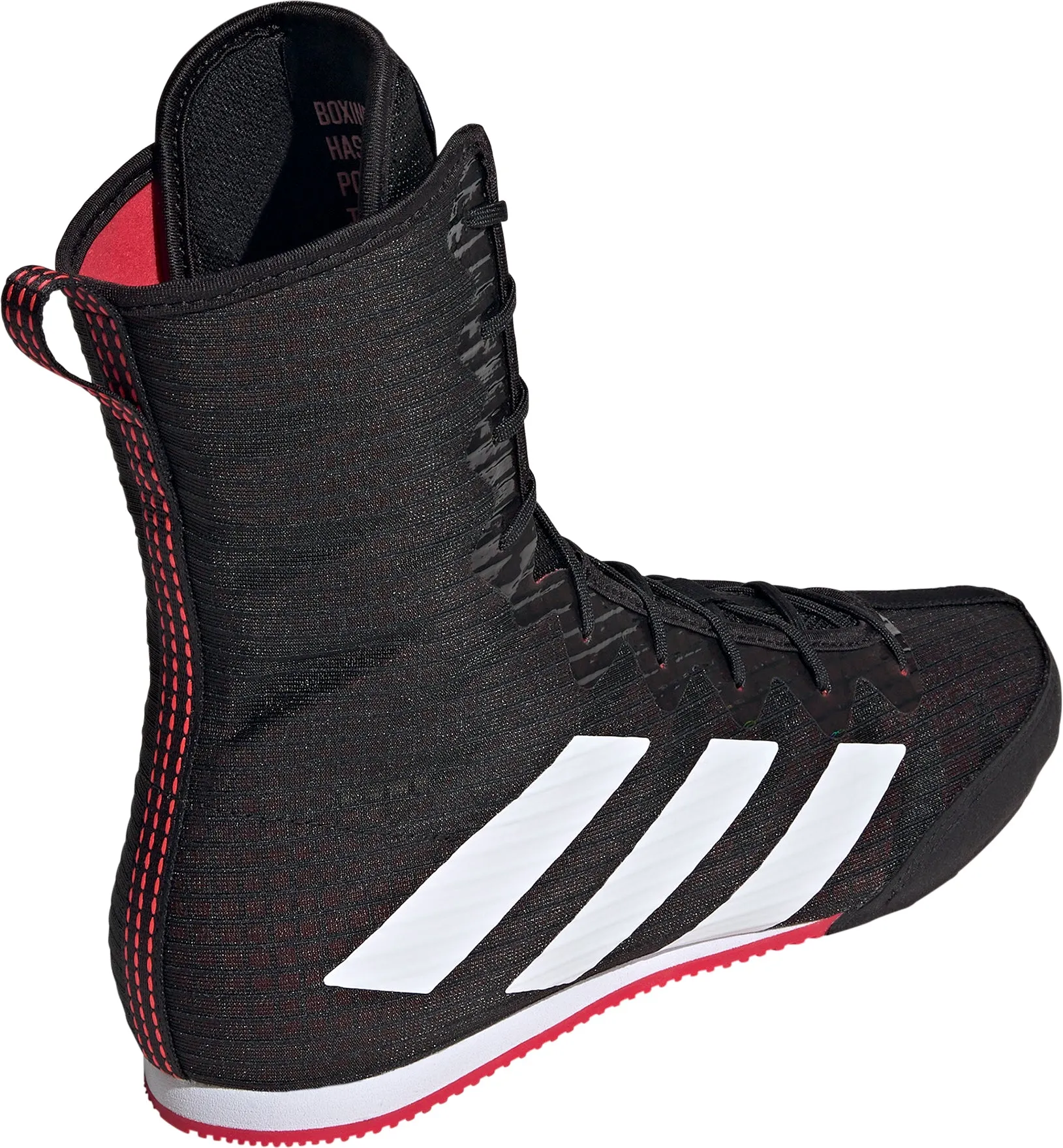 adidas Box Hog 4 Mens Boxing Shoes - Black
