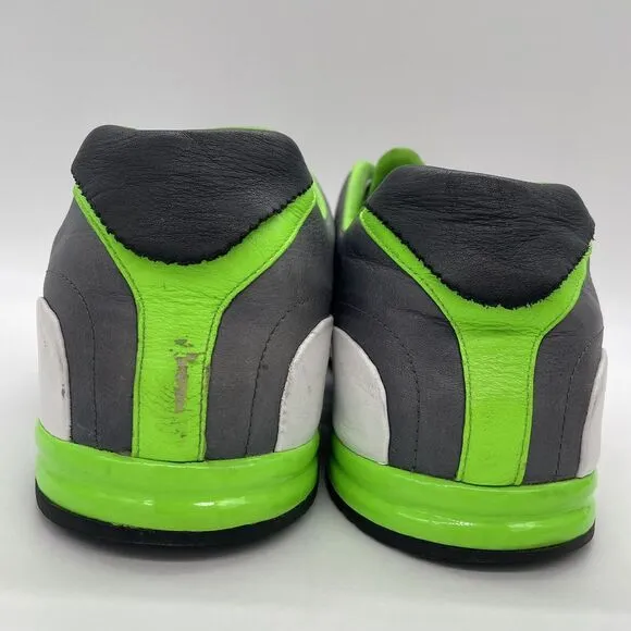 Adidas Mens‎ Size 9.5 Shoes Y-3 Yohji Yamamoto Gray White Green Sneaker Athletic