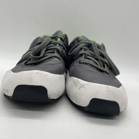 Adidas Mens‎ Size 9.5 Shoes Y-3 Yohji Yamamoto Gray White Green Sneaker Athletic
