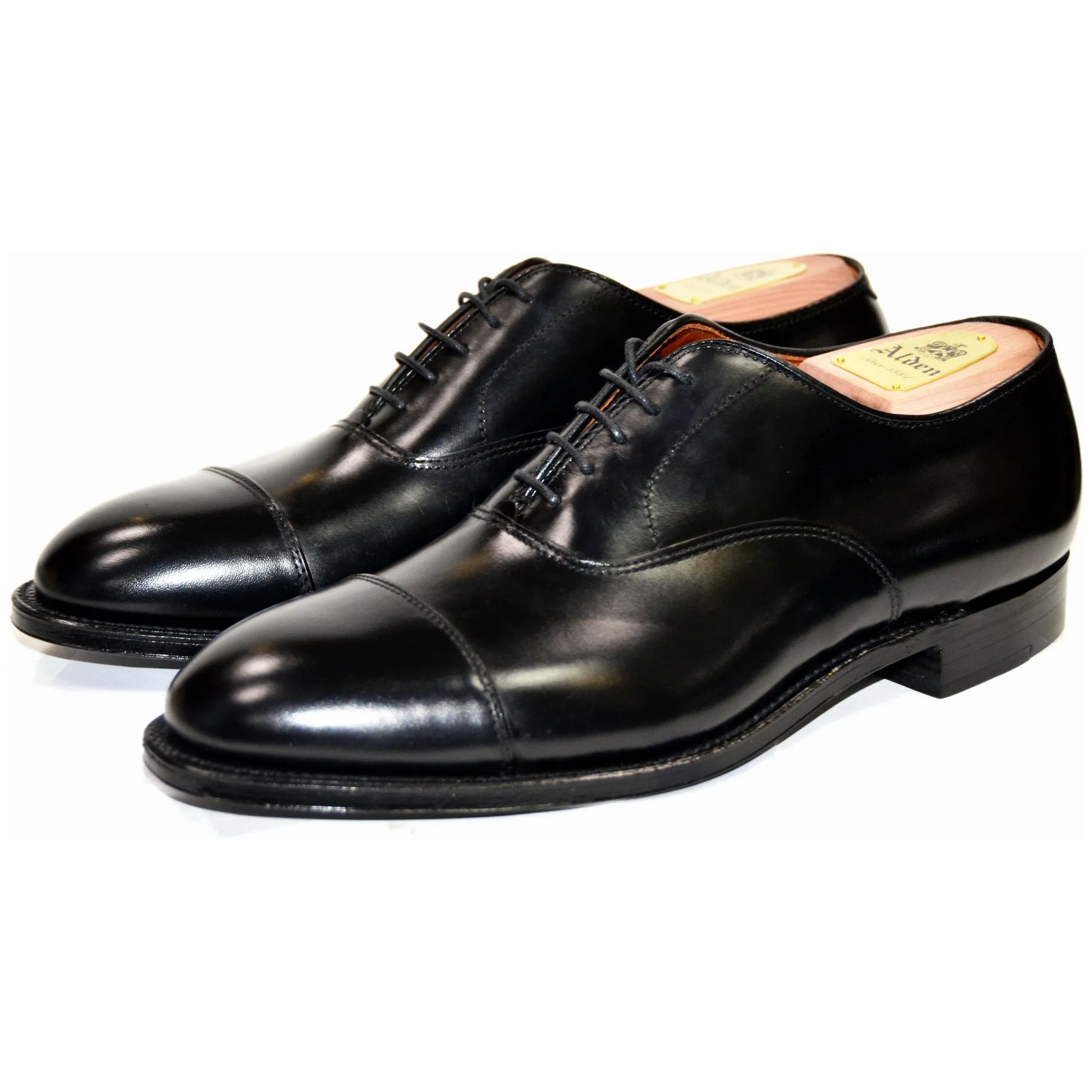 Alden 907 Straight Tip Balmoral