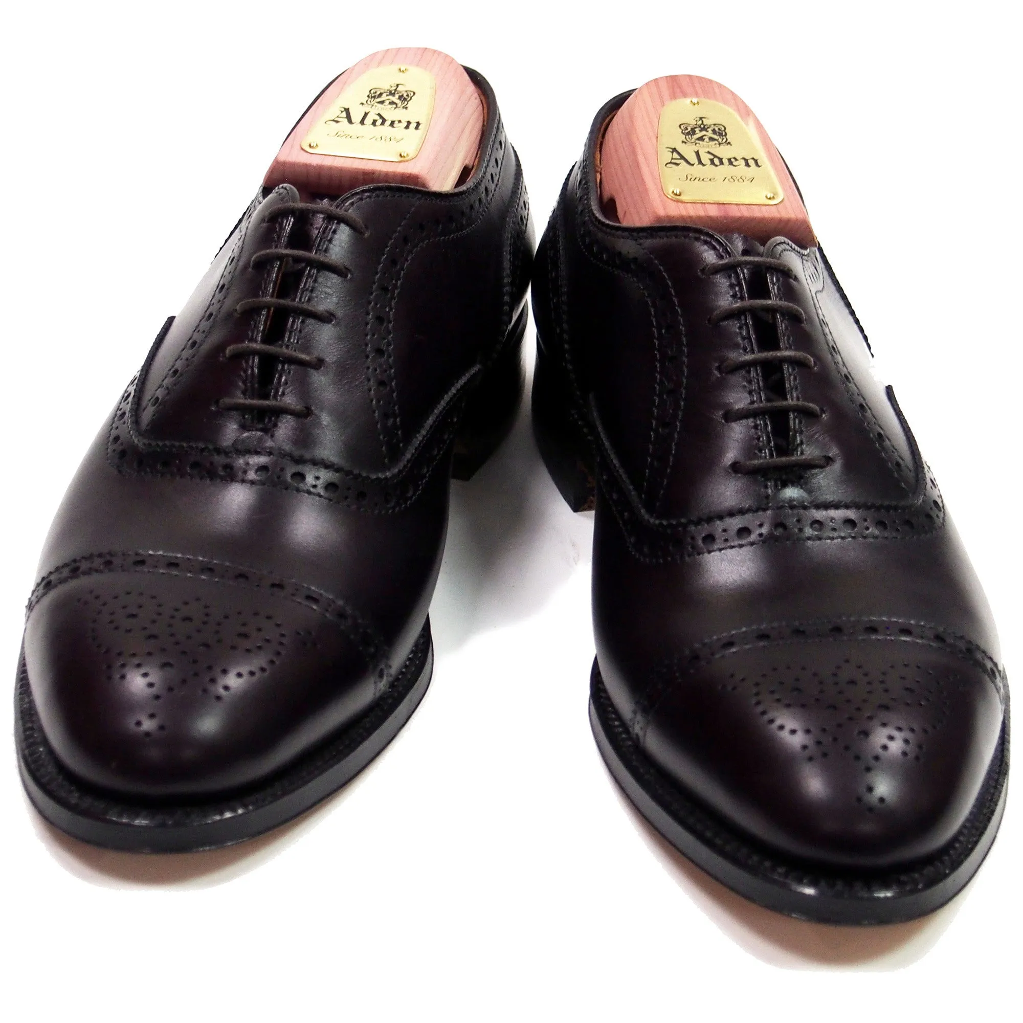 Alden 908 Medallion Tip Balmoral