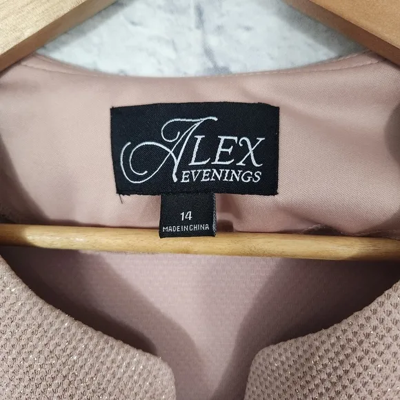 Alex Evenings two piece formal dress