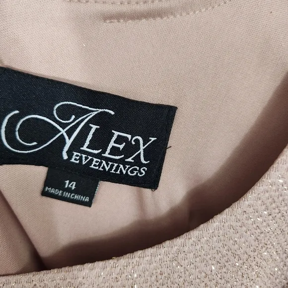 Alex Evenings two piece formal dress