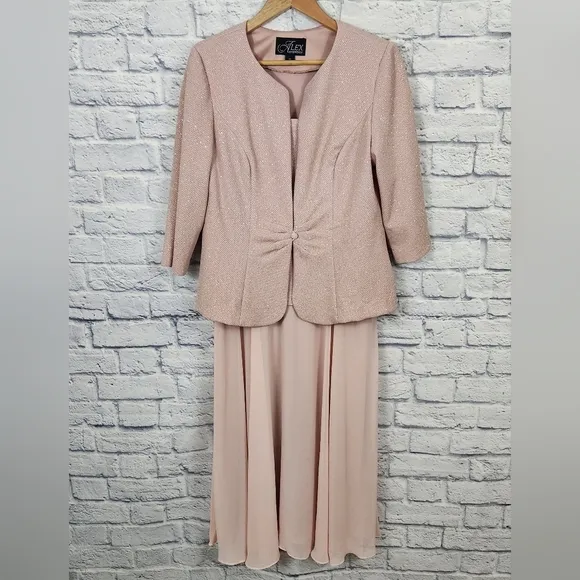 Alex Evenings two piece formal dress