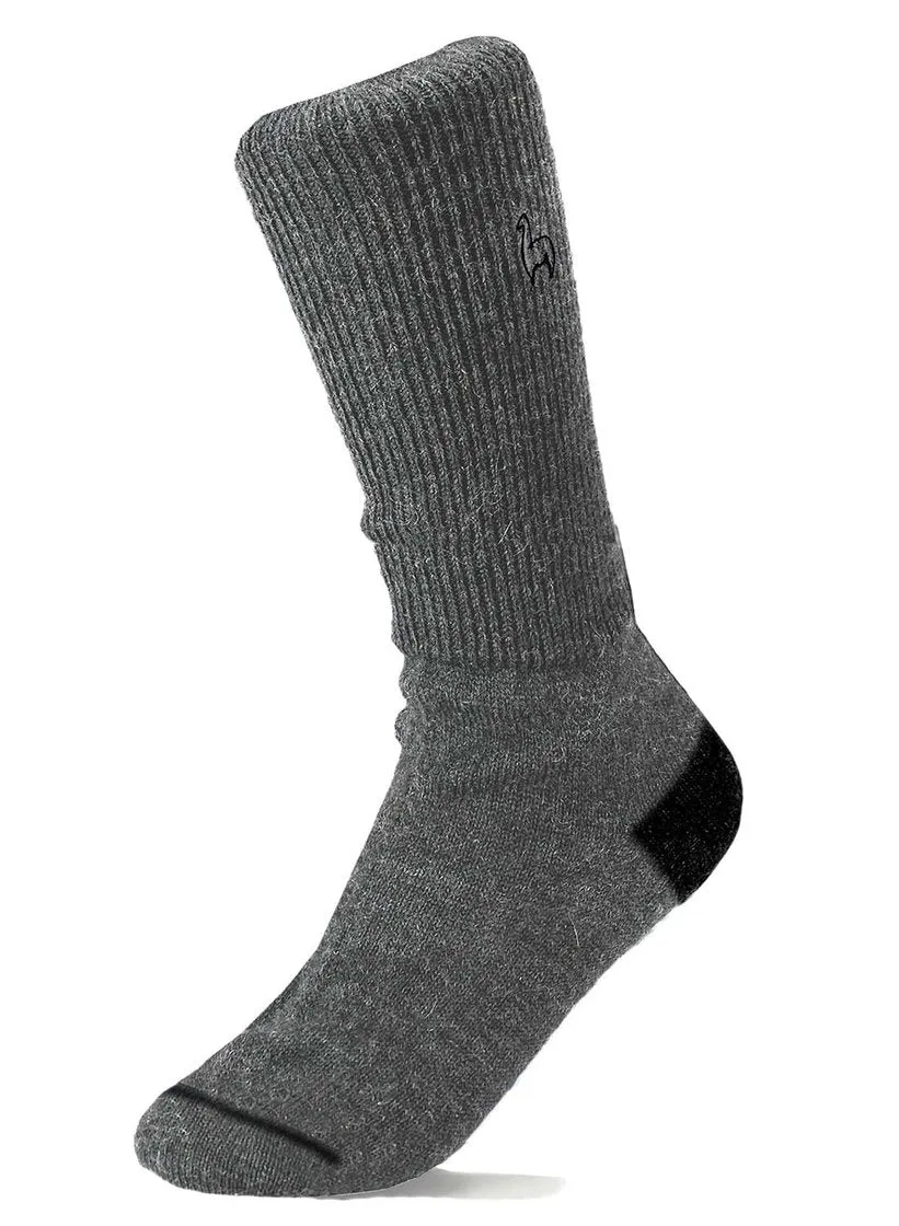 Alpaca Business Crew Sock