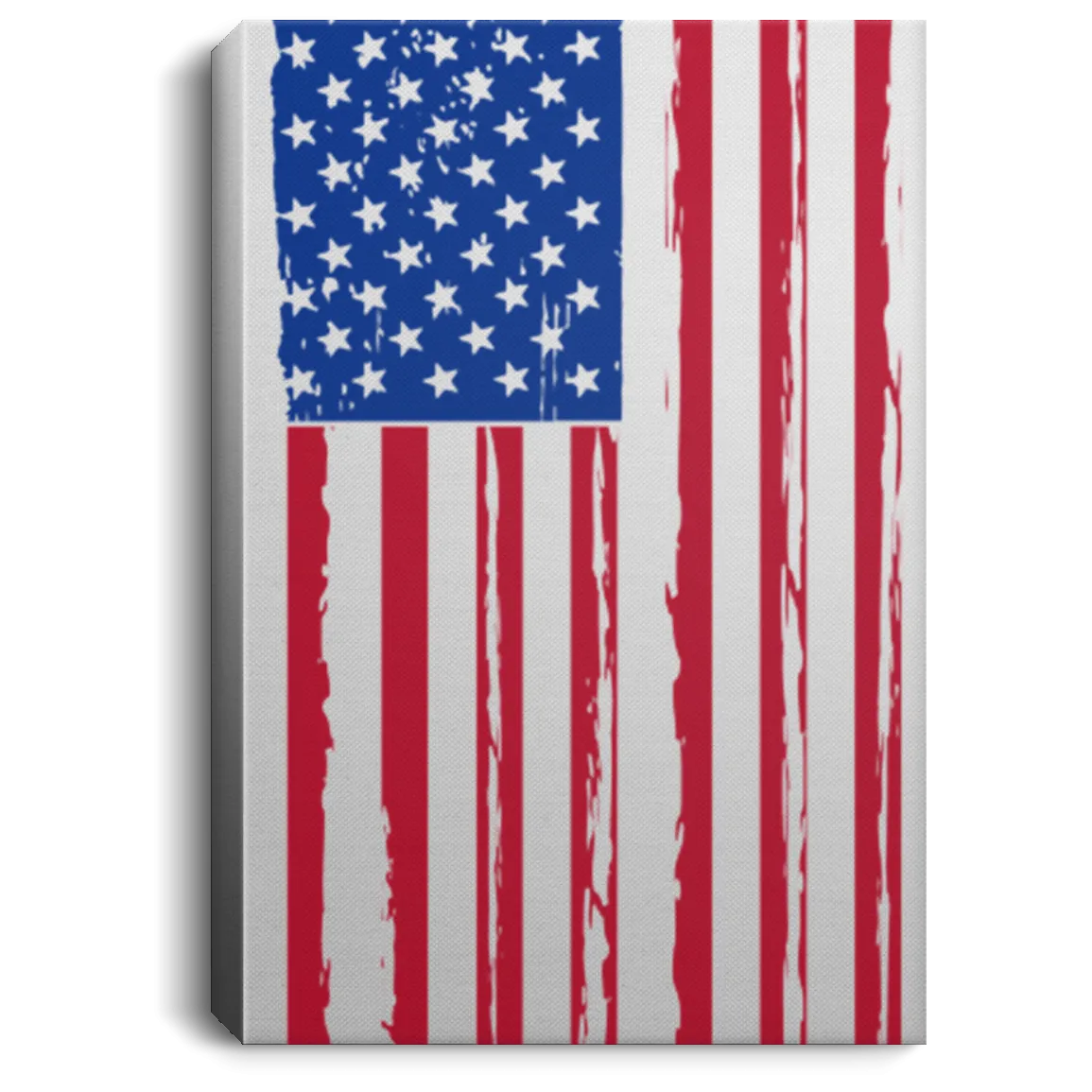 American Flag Canvas .75in Frame