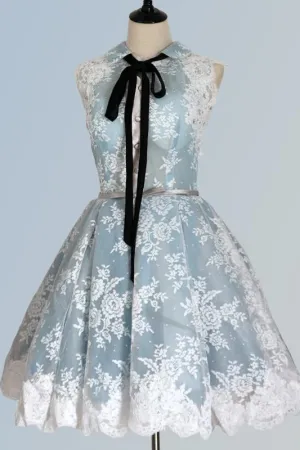 Anneprom Cute A Line Lace Short Homecoming Dresses,Graduation Party Dress APH0058