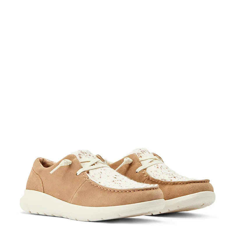 Ariat Hilo Ladies Walnut Spotted Hair on Shoes