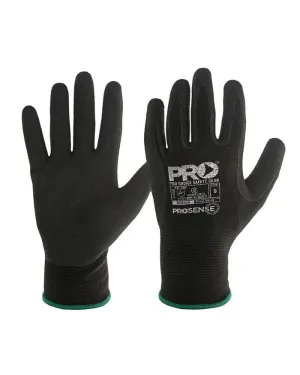 Assassin Nitrile Grip Glove 12 Pack - Black