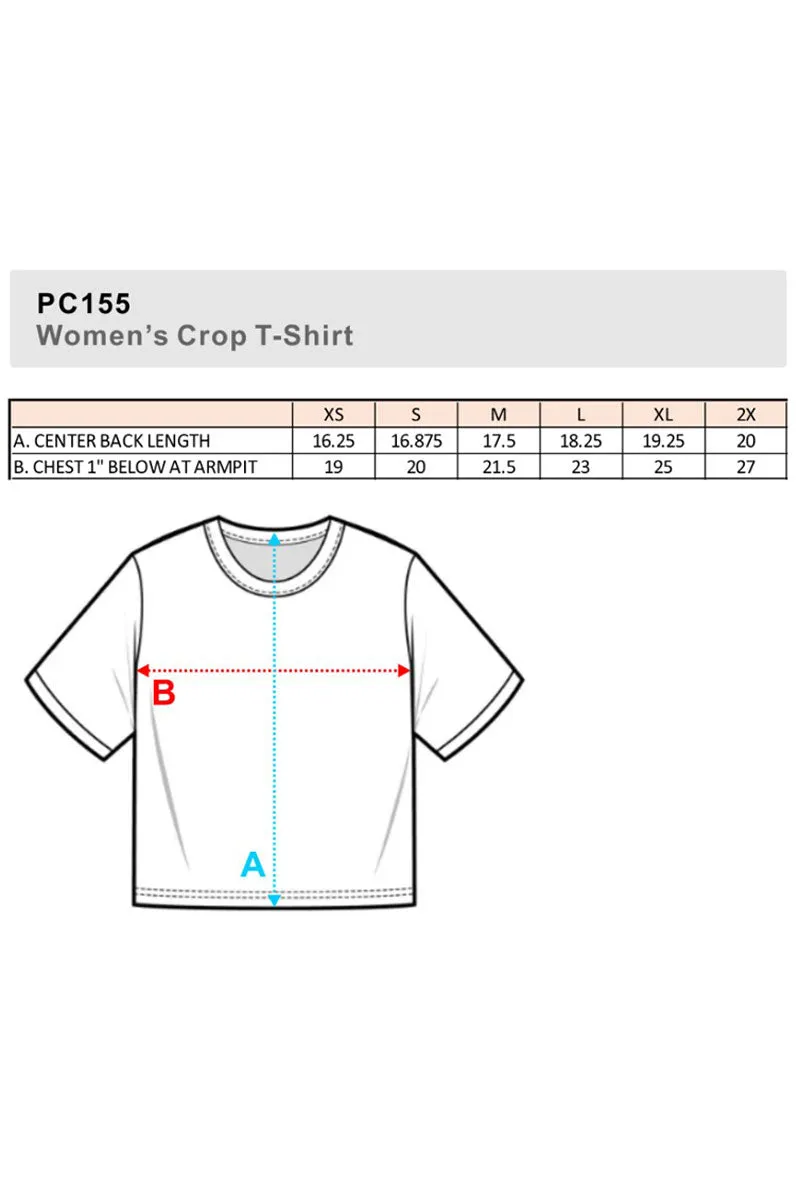 Athletic Varsity Texas Women's Soft-Tek Blend Crop T-Shirt