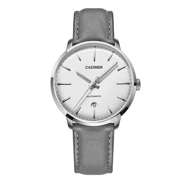 Automatic Mechanical  Leather Casual Business Retro Wrist watch