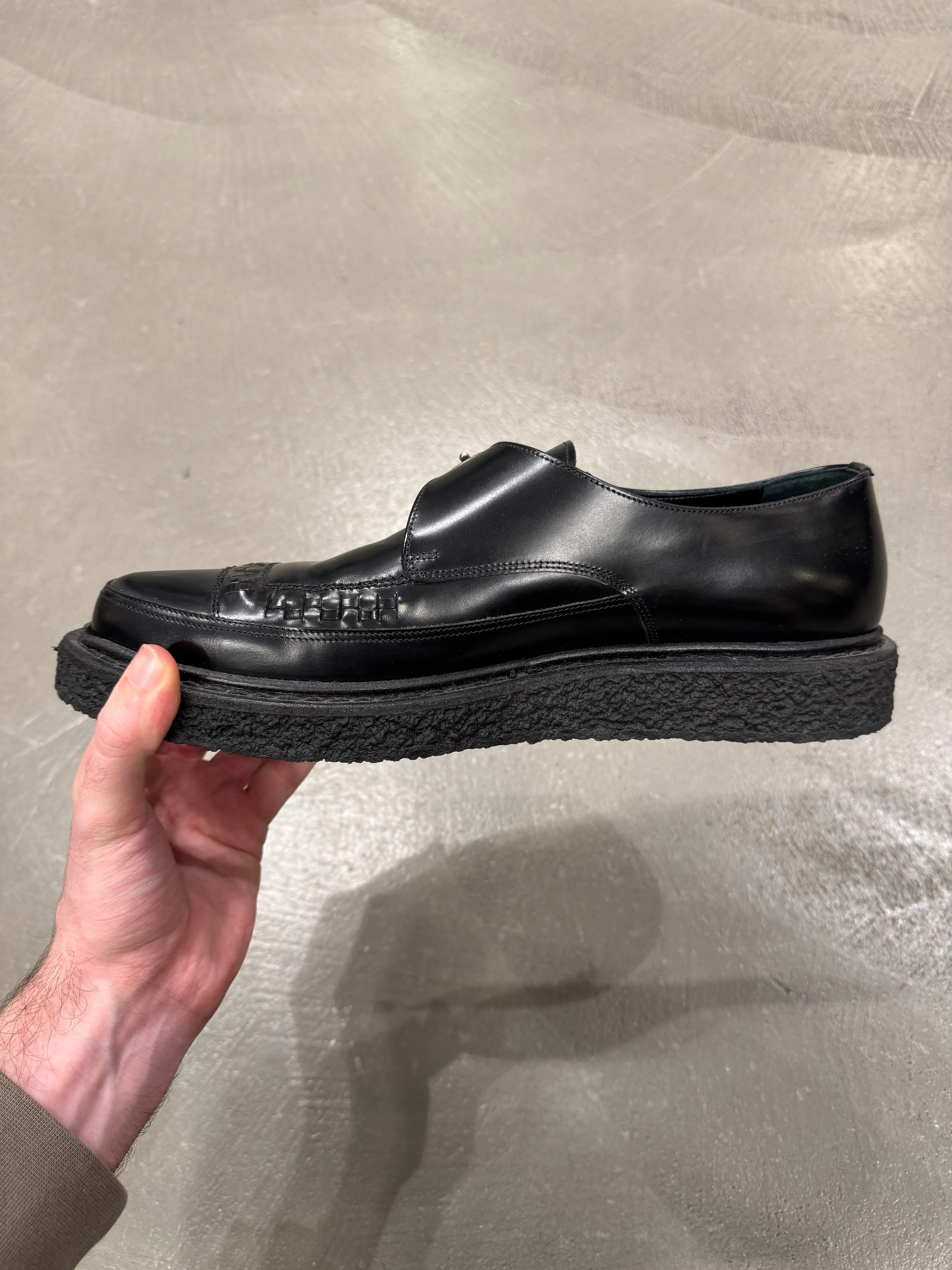 A/W2014 Saint Laurent by Hedi Slimane runway leather creepers derby shoes
