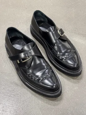 A/W2014 Saint Laurent by Hedi Slimane runway leather creepers derby shoes