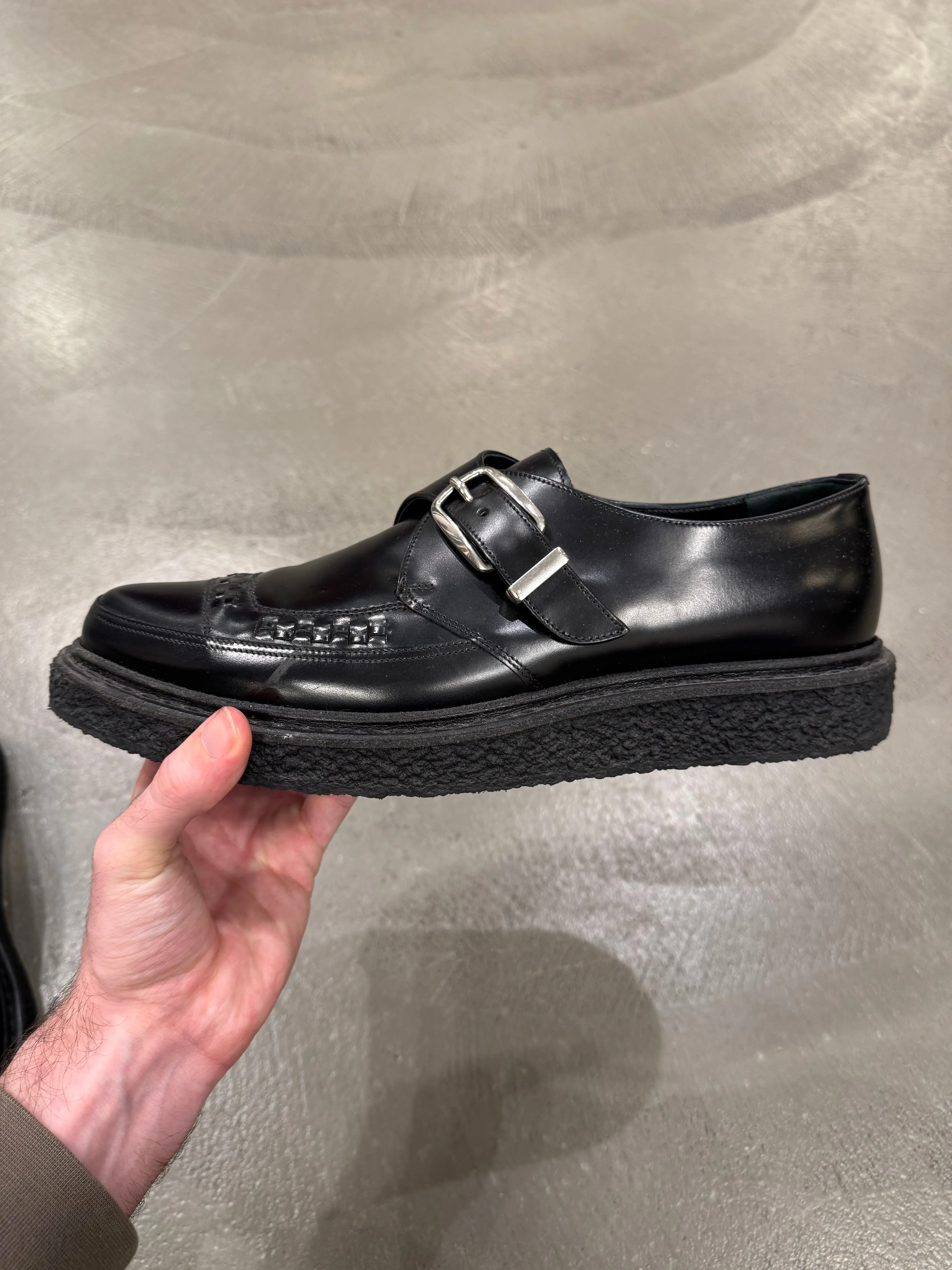 A/W2014 Saint Laurent by Hedi Slimane runway leather creepers derby shoes