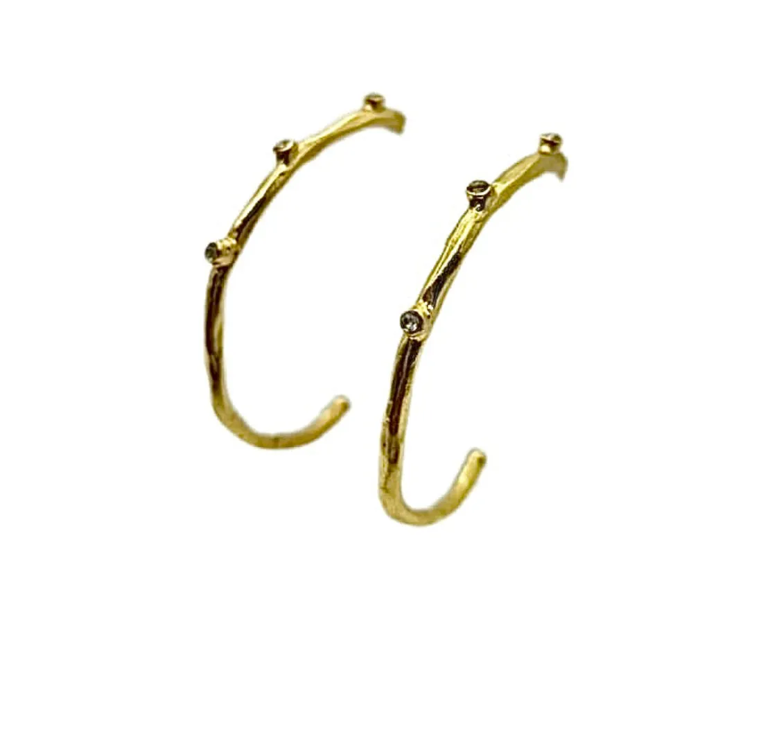 Aynur Hoop Earrings
