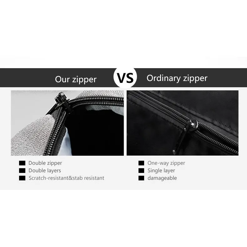 Backpack USB Charging & Anti-Theft <br> Oxford