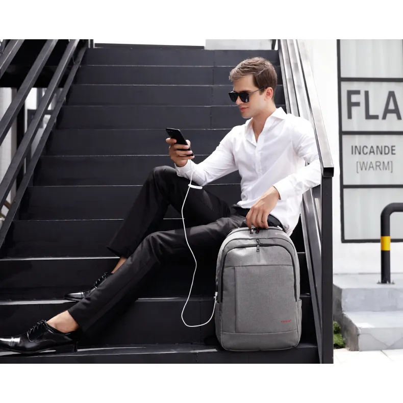 Backpack USB Charging & Anti-Theft <br> Oxford