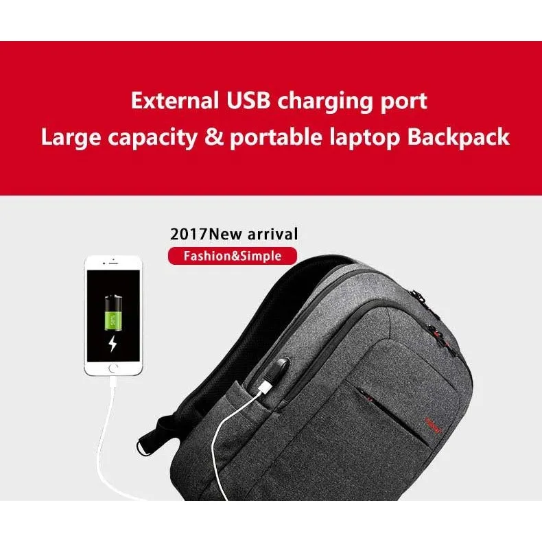 Backpack USB Charging & Anti-Theft <br> Oxford