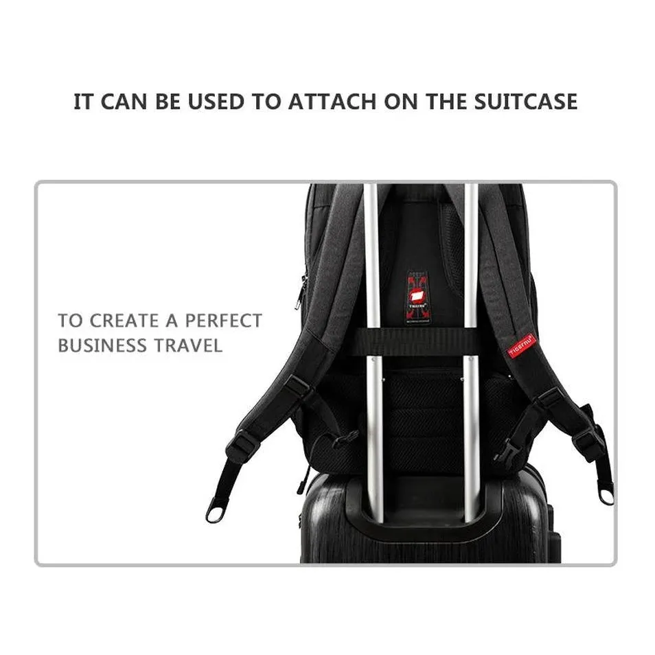 Backpack USB Charging & Anti-Theft <br> Oxford