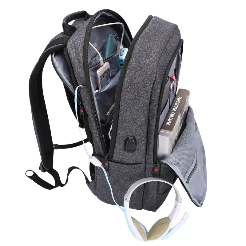 Backpack USB Charging & Anti-Theft <br> Oxford