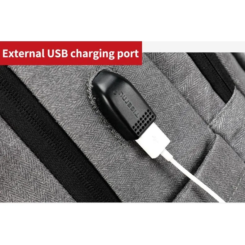 Backpack USB Charging & Anti-Theft <br> Oxford