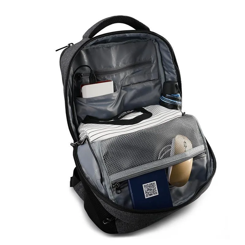 Backpack USB Charging & Anti-Theft <br> Oxford