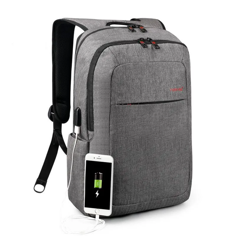Backpack USB Charging & Anti-Theft <br> Oxford
