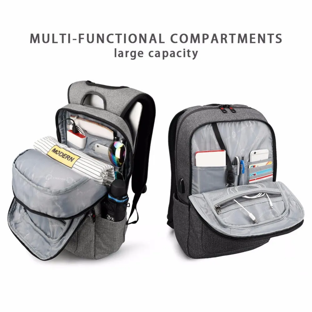Backpack USB Charging & Anti-Theft <br> Oxford
