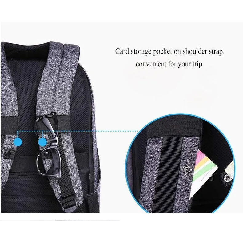 Backpack USB Charging & Anti-Theft <br> Oxford