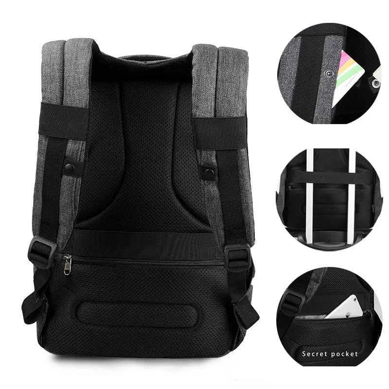 Backpack USB Charging & Anti-Theft <br> Oxford