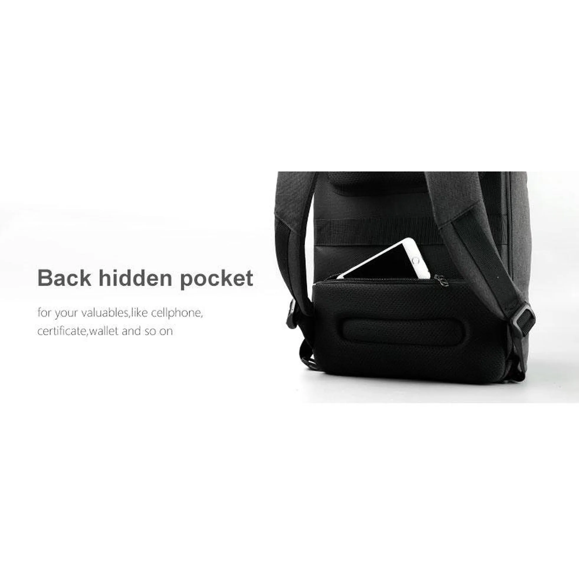 Backpack USB Charging & Anti-Theft <br>Oxford