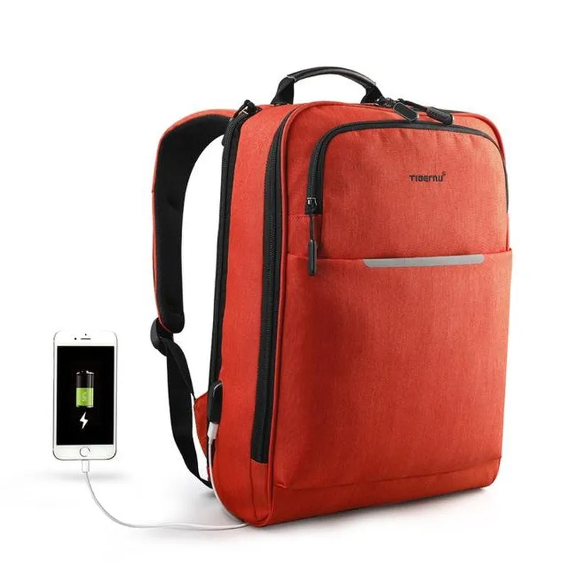 Backpack USB Charging & Anti-Theft <br>Oxford