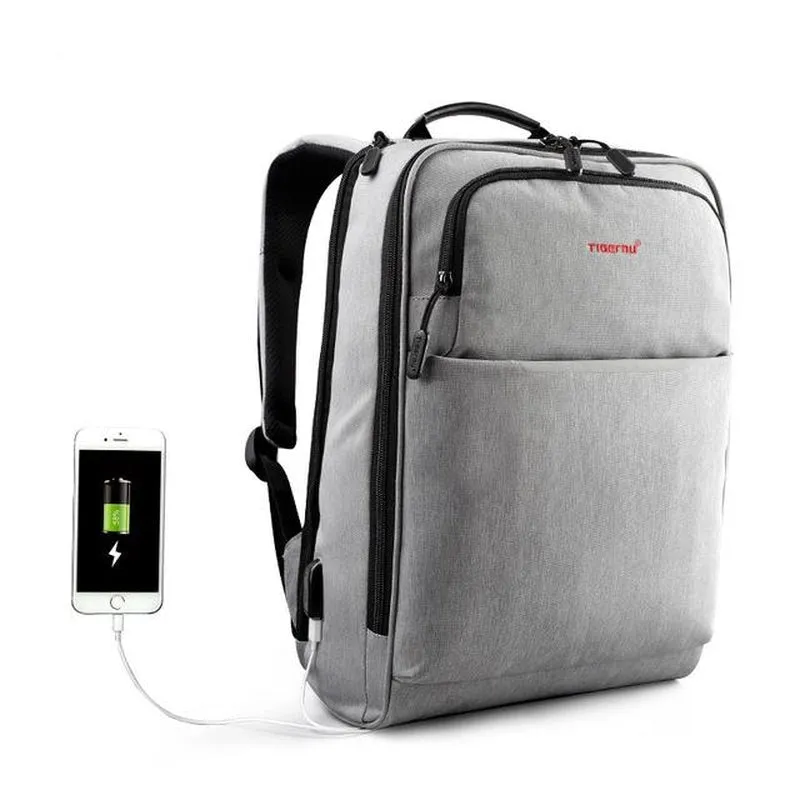 Backpack USB Charging & Anti-Theft <br>Oxford