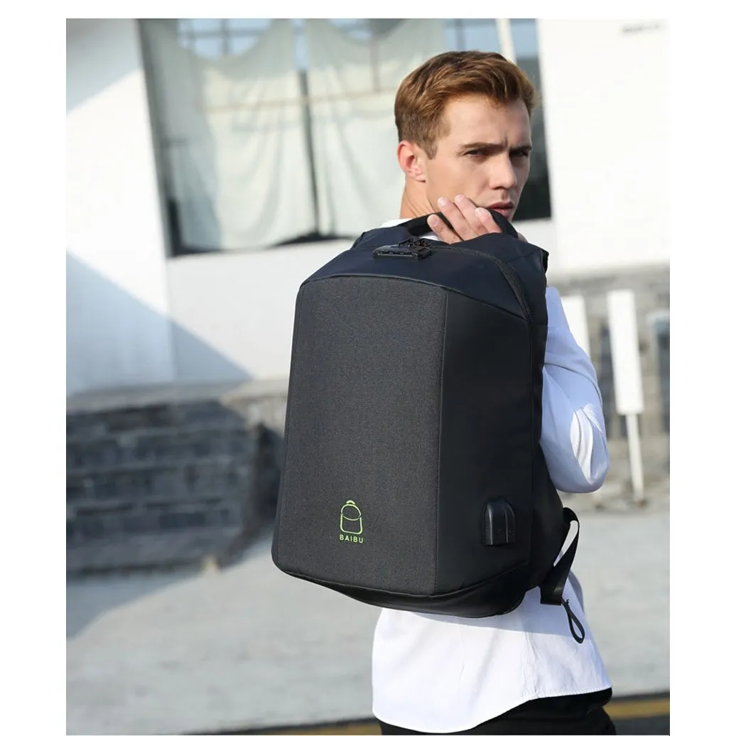 Backpack USB Charging & Anti-Theft<br> Ox