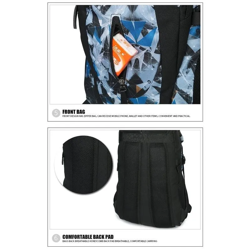 Backpack USB Charging & Water Resistant <br> Oxford