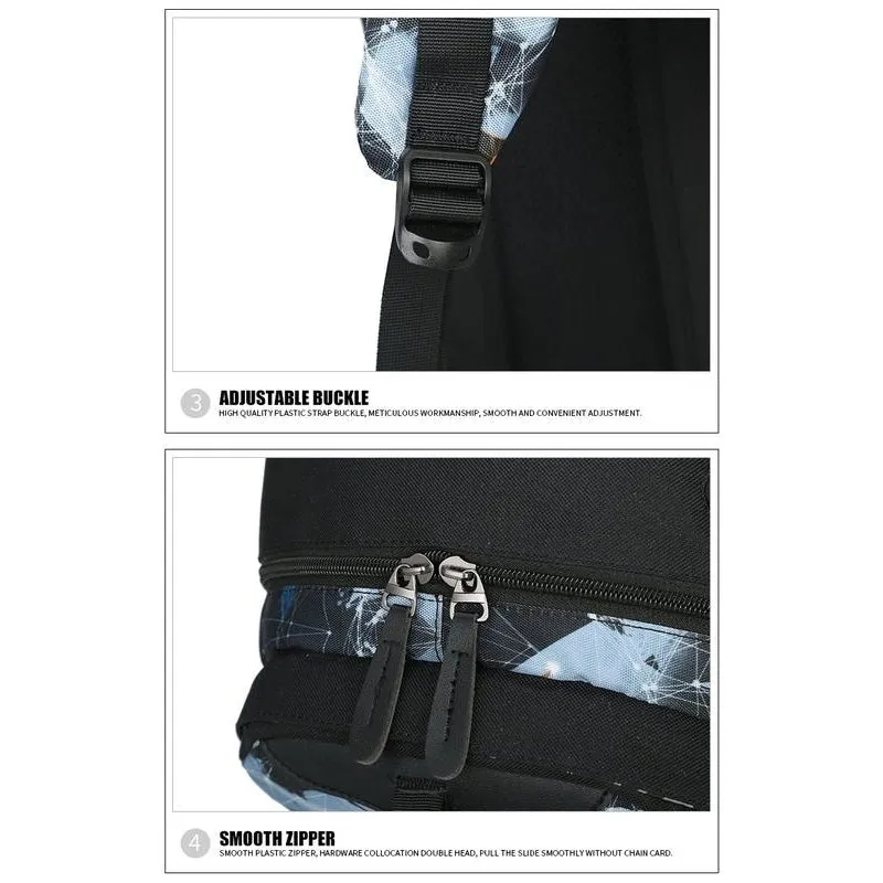 Backpack USB Charging & Water Resistant <br> Oxford