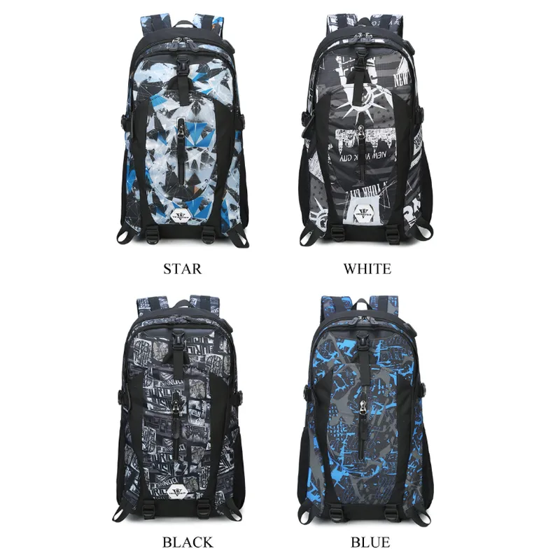 Backpack USB Charging & Water Resistant <br> Oxford