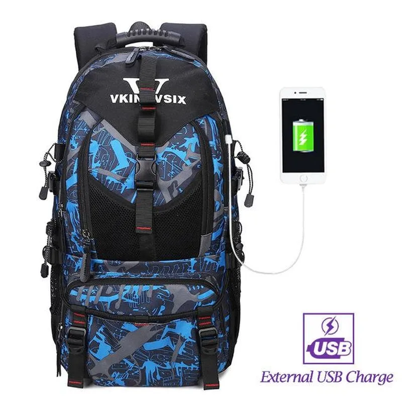 Backpack USB Charging <br> Oxford