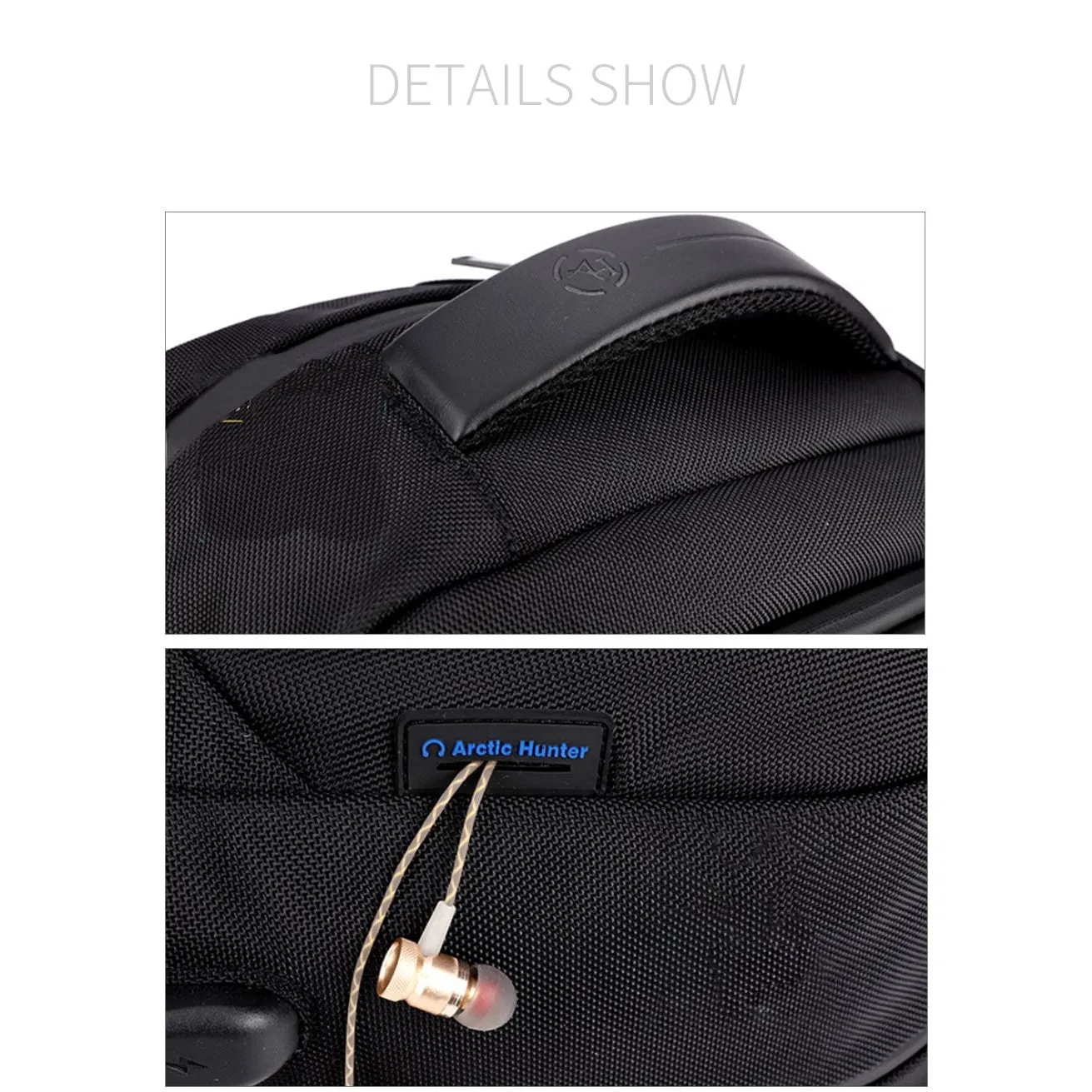 Backpack USB Charging <br> Oxford