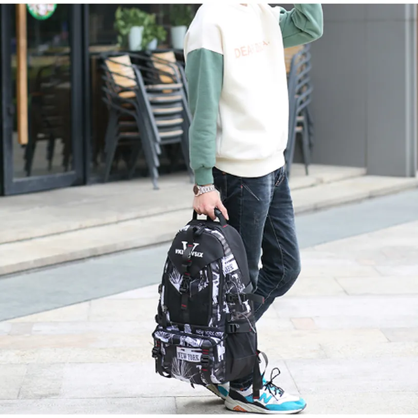 Backpack USB Charging <br> Oxford
